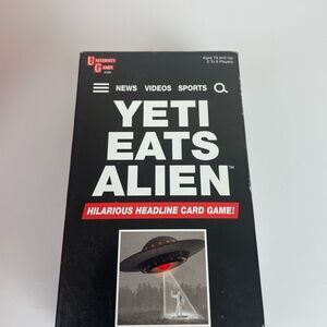 Yeti Eats Alien Card Game